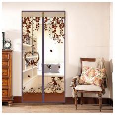 Image result for Love bird tirai motip burung magnetic coklat