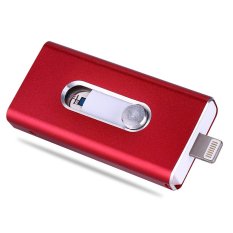 32GB NEW OTG USB Flash Drive For Apple iPhone iPad iPod Mobile USB Flash Disk Business USB Stick Flash Pen Drive(Red) (Intl)