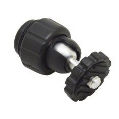 360-degree Rotation Tripod Ball Head with 1/4” TripodConnector for Sony Xiaomi Yi GoPro Hero 4/3+/3/2/1 Sports Camera(Black) - Intl