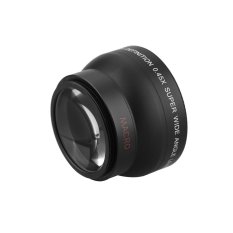 37MM 0.45x Wide Angle Lens with Lens Macro Conversion for Canon Nikon Sony Pentax (Intl)