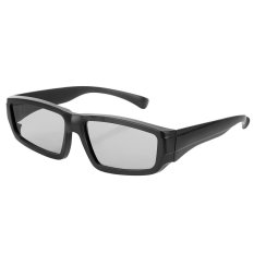 3D Virtual Reality Polarized Video TV Glasses for Konka, Skyworth, Hisense, TCL - Black (Intl)