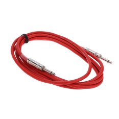 3m / 10ft Guitar Bass Amplifier Cable Professional Instrument Cable Patch Head 6.35mm Jack Plug (Intl)
