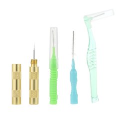 4 pcs Professional Hot Sale Airbrush Accessories Air Brush Nozzle Cleaning Repair Tool Kit Airbrushes Needle Brush Set Spray Gun Tools (Intl)