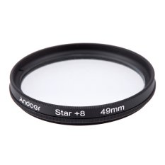 49mm UV+CPL+Star8+Close-up (+1 +2 +4 +10) Photography Filter Ultraviolet Circular-Polarizing Star 8-Point Macro Close-up Lens Filter for Canon Nikon Sony DSLR Camera Lens (Intl)