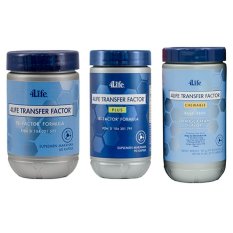 4life - Transfer Factor TF Mix Tri Factor 1 Botol - TF Plus 1 Botol - Chewable 1 Botol - Family Package