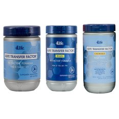 4life - Transfer Factor TF Mix Tri Factor 1 Botol - TF Plus 1 Botol - Chewable 1 Botol - Family Package