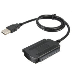 5 IN 1 USB 2.0 To SATA/IDE Hard Drive HD HDD AC Power Converter Adapter Cable EU - Intl