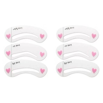 aiueo brow class cetakan alis bahan silikon 6 pcs lazada indonesia aiueo brow class cetakan alis bahan silikon 6 pcs lazada indonesia