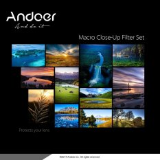 52mm Macro Close-Up Filter Set +1 +2 +4 +10 with Pouch for Nikon D7200 D5200 D3200 D3100 Canon Sony Pentax DSLRs (Intl)