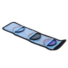 62mm UV+CPL+FLD Circular Filter Kit Circular Polarizer Filter Fluorescent Filter with Bag for Nikon Canon Pentax Sony DSLR Camera (Intl)