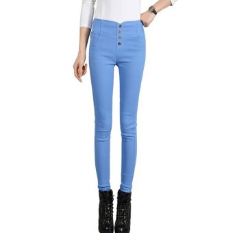 2016 High Quality Summer Slim Pants Winter Fashion Style Plus Size S-XXXXL Leggings Stretch Pencil Pants Women Skinny Trousers  - intl  