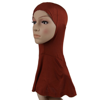 2016 Muslim Scarf Cotton Muslim Women's Neck Cover Islamic Underscarf Ninja Inner Hijab Bonnet Women Scarf (Intl)  