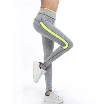 2017 Women Lady Activewear LeggingS Winter light grey Pink Pant Autumn High Waist LeggingS Soft American Original Order XL(Green) - intl  