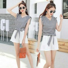 ... 369 Kemeja Rani Casual Wanita Bahan Crepe Peach Update Harga Terkini Source Harga 369 Jumpsuit Hitam