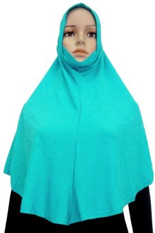 3pcs/lot 80cm Long Muslim Under Scarf Inner Cap Hat Hijab Neck Cover Headwear (Cornflower Blue/Dark Pink/Gold)  