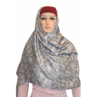 Adore Hijab Leaves - Coklat  
