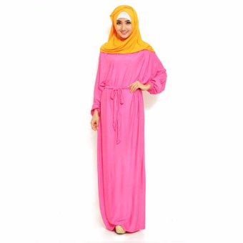 AK-117 Dress Maxi Pinky Hijab  