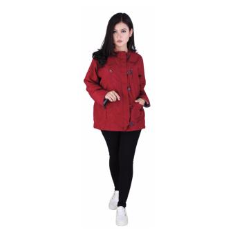 Aleganza Best Casual Jaket Trendy Wanita Dknz 626 [Merah]  