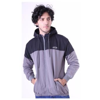 Aleganza New Arrival Sweater Jaket Distro Pria Ggsh 141 [Grey Combination]  