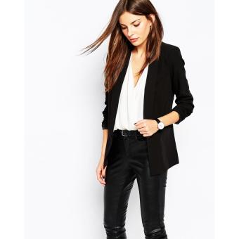 Aline - Vila Tailored Blazer [ Black ]  