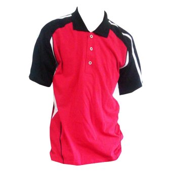 All Sport Baju Badminton BD 009 MH - Merah-Hitam  