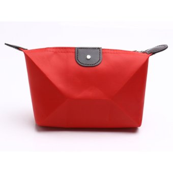 Allunique Pouch Tas Kosmetik Bag - Merah