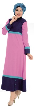 Alnita Gamis Muslimah AG01-pink  