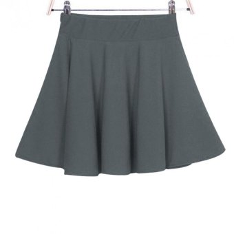 Amart New Sexy Mini Short Skirt Stretch High Waist Pleated Skirt  