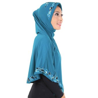 ANDZYA - kerudung muslim wanita - 33907 - biru  