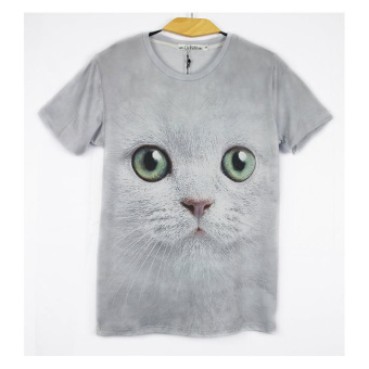 Animal prints 3D lifelike Men Clothes Tshirt Casual Short Sleeve O-Neck Fashion Tops Men's T-Shirt  