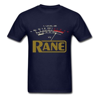 AOSEN FASHION Designed Men's Power Meter T-Shirts Navy  