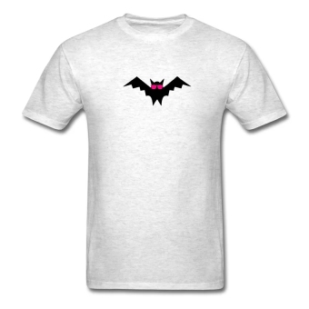 AOSEN FASHION Personalize Men's Light Oxford Blind As A Bat T-Shirts Light Oxford  