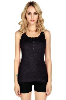 ASTAR Sleeveless Top (Black)  