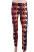 ASTAR Women Skinny Cartoon Plaid Pattern Leggings Full Length Slim All-match Casual Leggings ( Multicolor )ï¼ˆï¼‰  