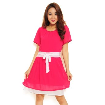Ayako Fashion Dress Cassandra - Pink  