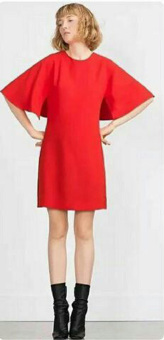 Ayako Fashion Dress Kirana - AY (Merah)  