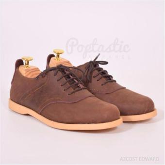 Azcost Edward | Sepatu Sneaker Men's - Brown  