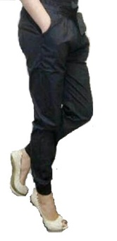 Azka Jogger Pants Woman (BLACK)  