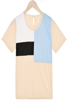 Azone Retro Short Sleeve T-Shirt (Apricot)   