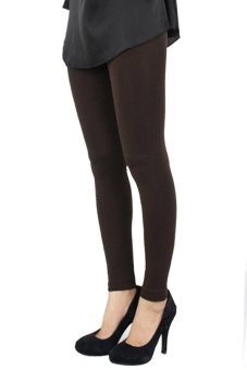 Azone Slim Leggings Stretch Pants (Coffee)   