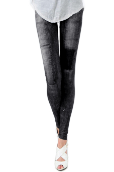 Azone Summer Stretch Skinny Leggings (Black)   