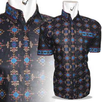 Baju Batik Pria Kemeja BKM Bermotif 25  