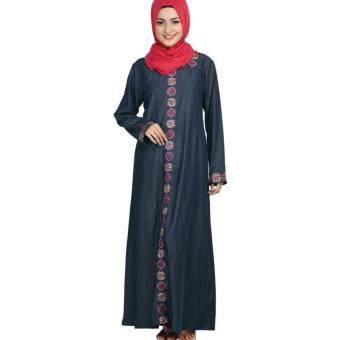 Baju Muslim Wanita - RIS 035 BIRU NAVY  