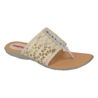 Baraya Fashion - Sanadal Wanita Catenzo RM 016 - Cream  