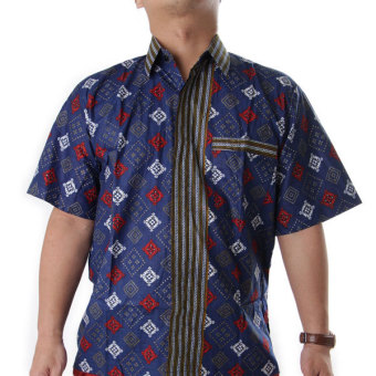 Batik Begawan Fashion Pria 02 - Biru  
