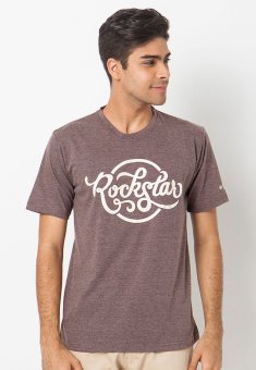 BCD Cantwo T Shirt Rock Star - Coklat  