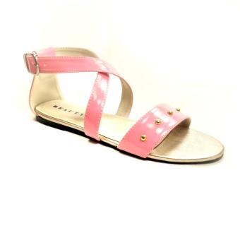 Beauty Shoes 861 Flat Pink  