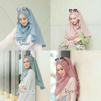 Belle Hijab Kerudung Instan - [ROSE]  