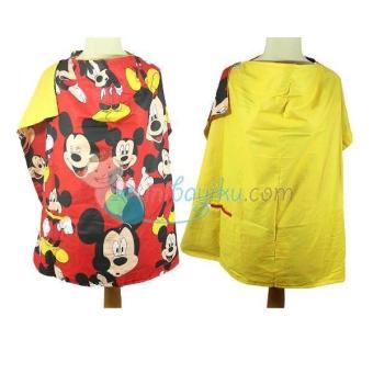 Berryblues Nursing Apron Mickey Color Red Yellow  