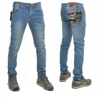 [Best Seller]FG Cejana Jeans Skinny Pria - Biru Bio Blitz  